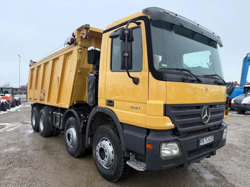 Mercedes-Benz Actros 4144 ЗАДНО РАЗТОВАРВАНЕ, снимка 13 - Камиони - 53327506