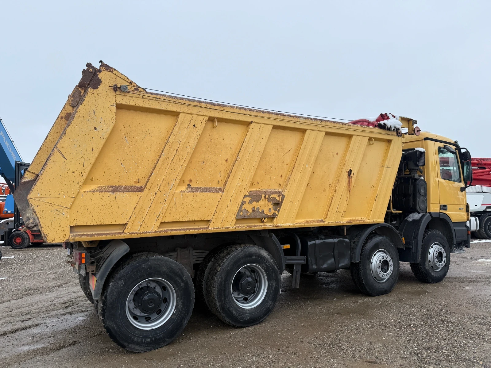 Mercedes-Benz Actros 4144 ЗАДНО РАЗТОВАРВАНЕ - изображение 9