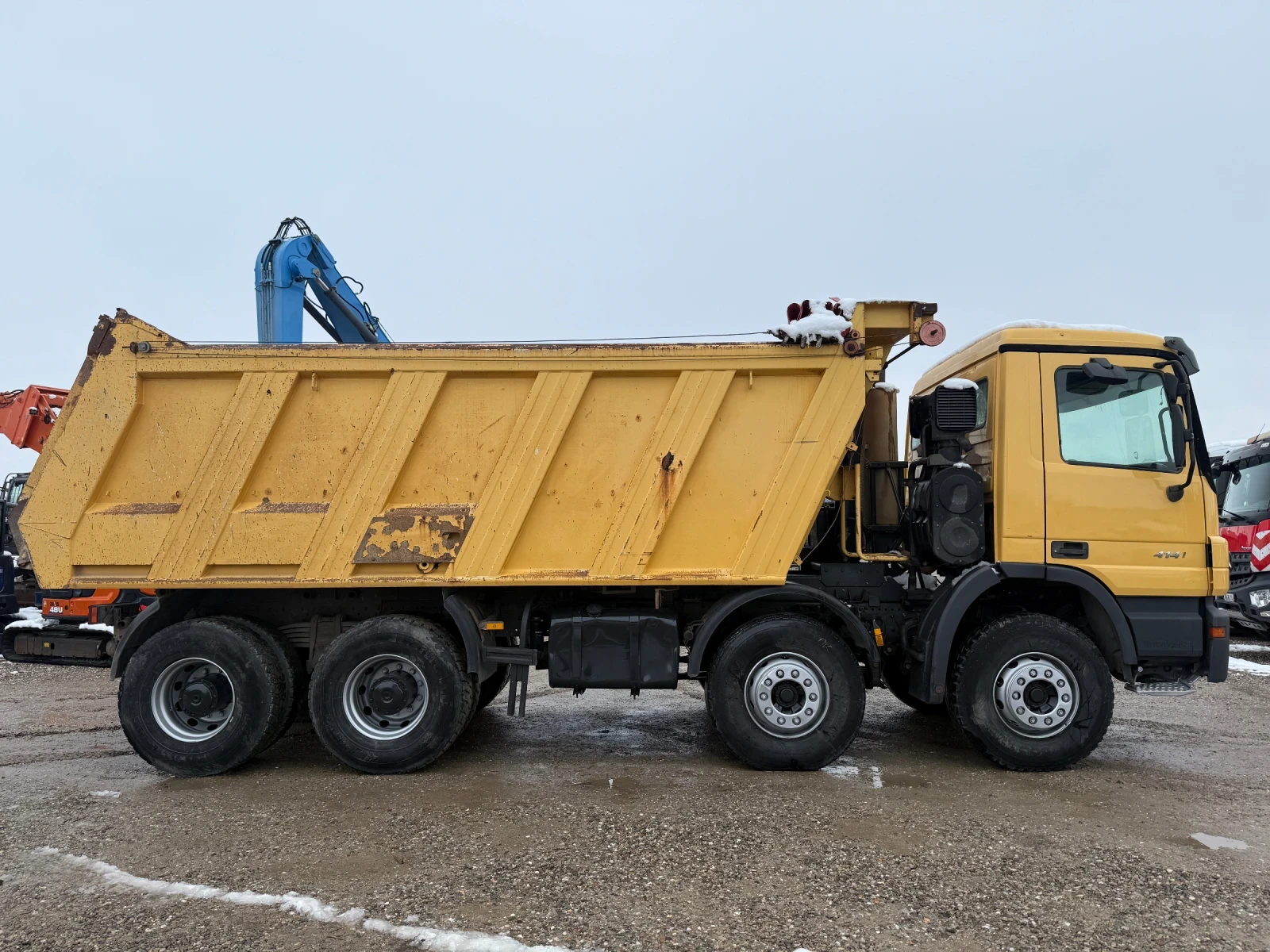 Mercedes-Benz Actros 4144 ЗАДНО РАЗТОВАРВАНЕ - изображение 10