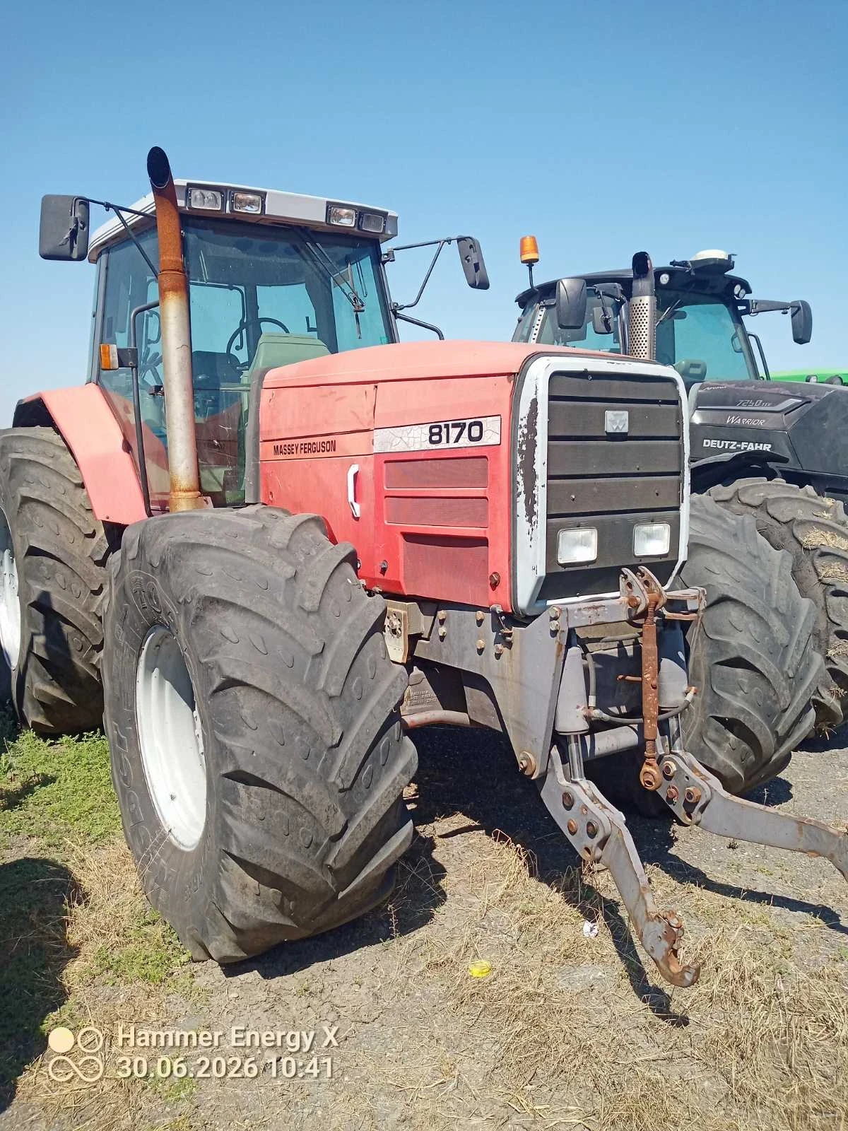 Трактор Massey 8170, снимка 3 - Селскостопанска техника - 55133593