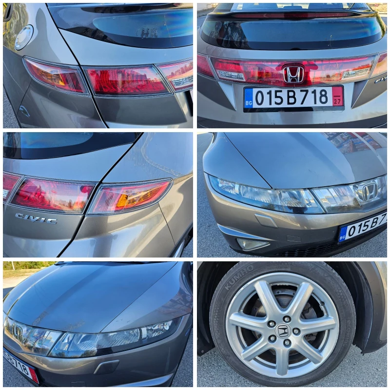 Honda Civic 1.8 Executive, Кожа, Xenon, Панорама , снимка 14 - Автомобили и джипове - 47441525