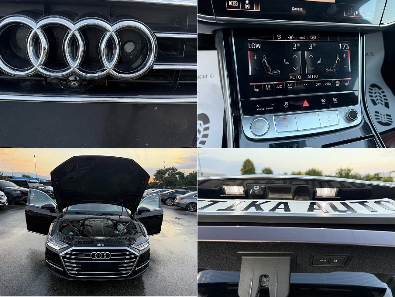 Audi A8 MATRIX-DISTRONIK-360KAMERA-ОБДУХВАНЕ-ПОДГРЯВАНЕ-!!, снимка 17 - Автомобили и джипове - 51399535