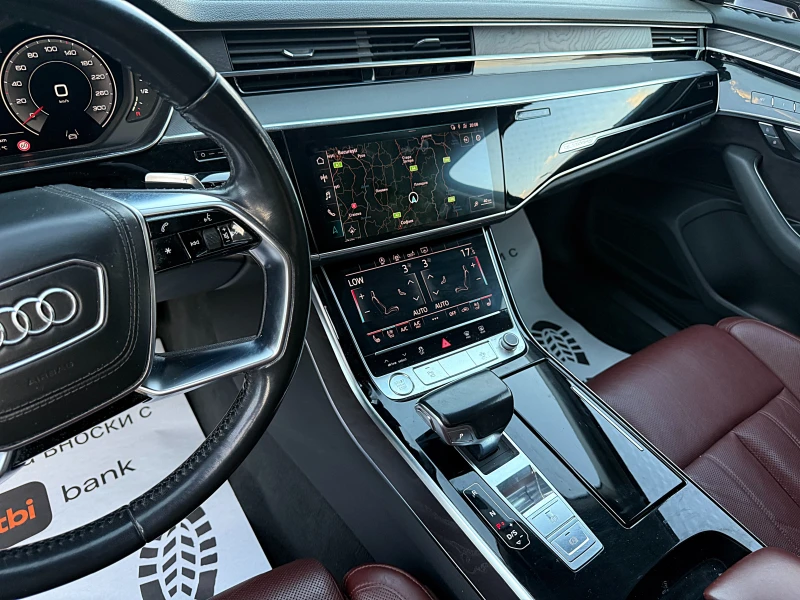 Audi A8 MATRIX-DISTRONIK-360KAMERA-ОБДУХВАНЕ-ПОДГРЯВАНЕ-!!, снимка 11 - Автомобили и джипове - 51399535