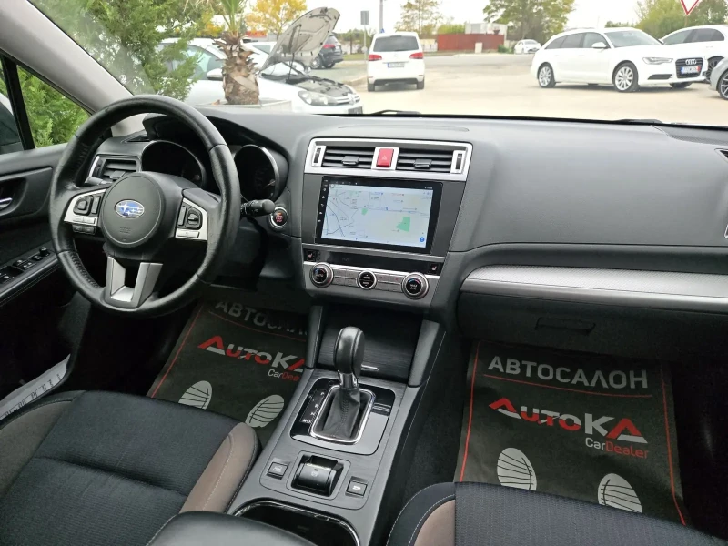 Subaru Outback 2.0TDI-150кс= АВТОМАТ= ДИСТРОНИК= КАМЕРА= ШИБЕДАХ, снимка 13 - Автомобили и джипове - 52056714