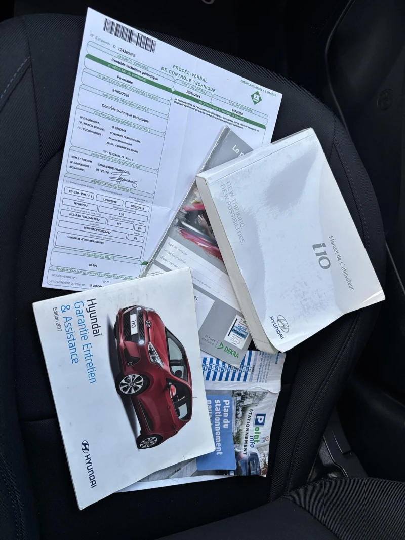 Hyundai I10 1.2, Euro 6, Нов Внос France, снимка 15 - Автомобили и джипове - 52790063