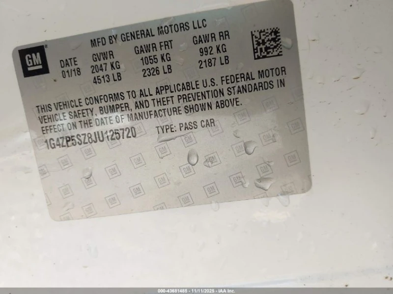 Buick Lacrosse 2.5l Essence, снимка 8 - Автомобили и джипове - 53397518