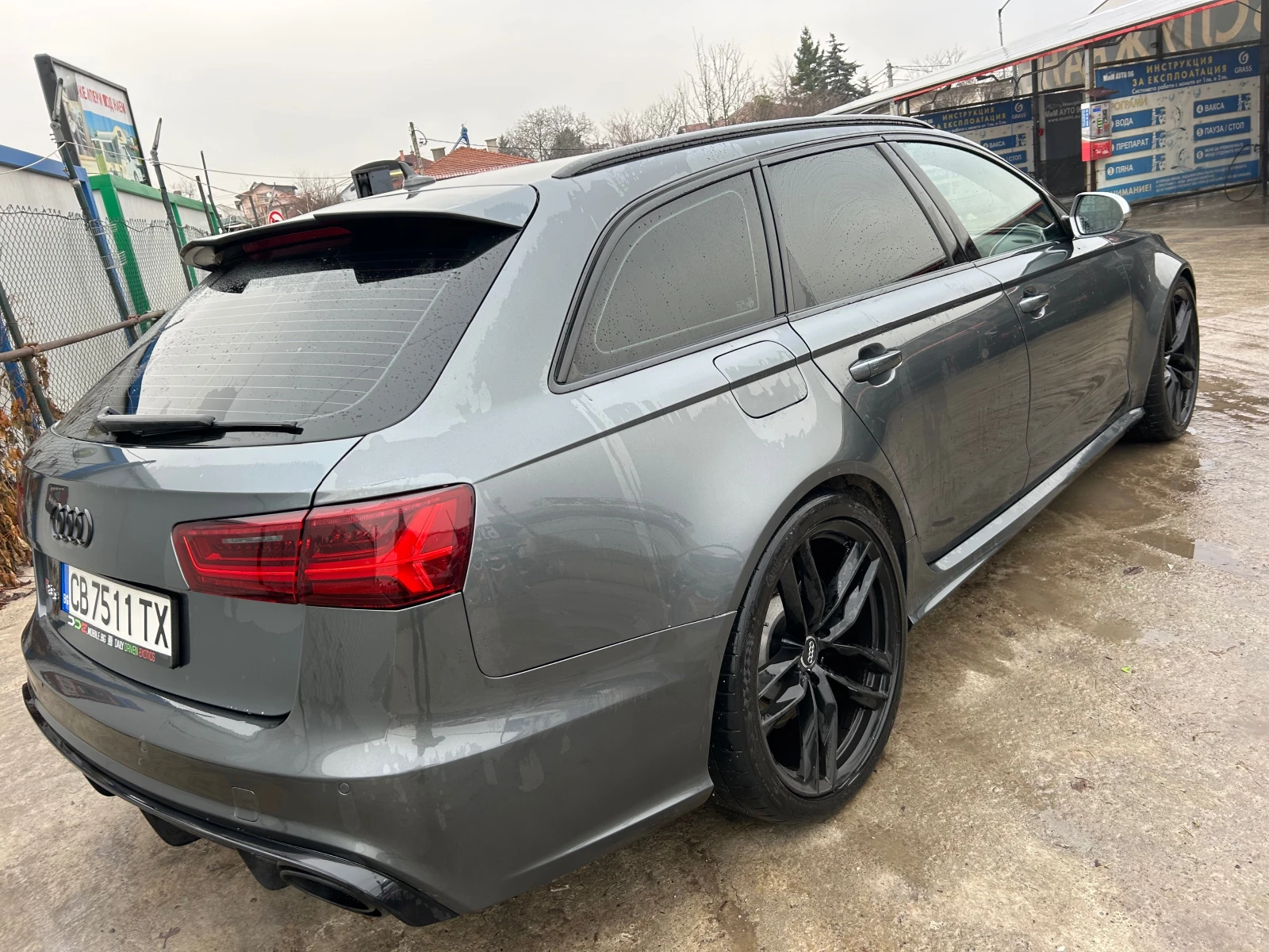 Audi Rs6 ВАКУУМ* * ГОТОВ ЛИЗИНГ* * 360К* * ФУЛ ЕКСТРИ* * КА - изображение 6