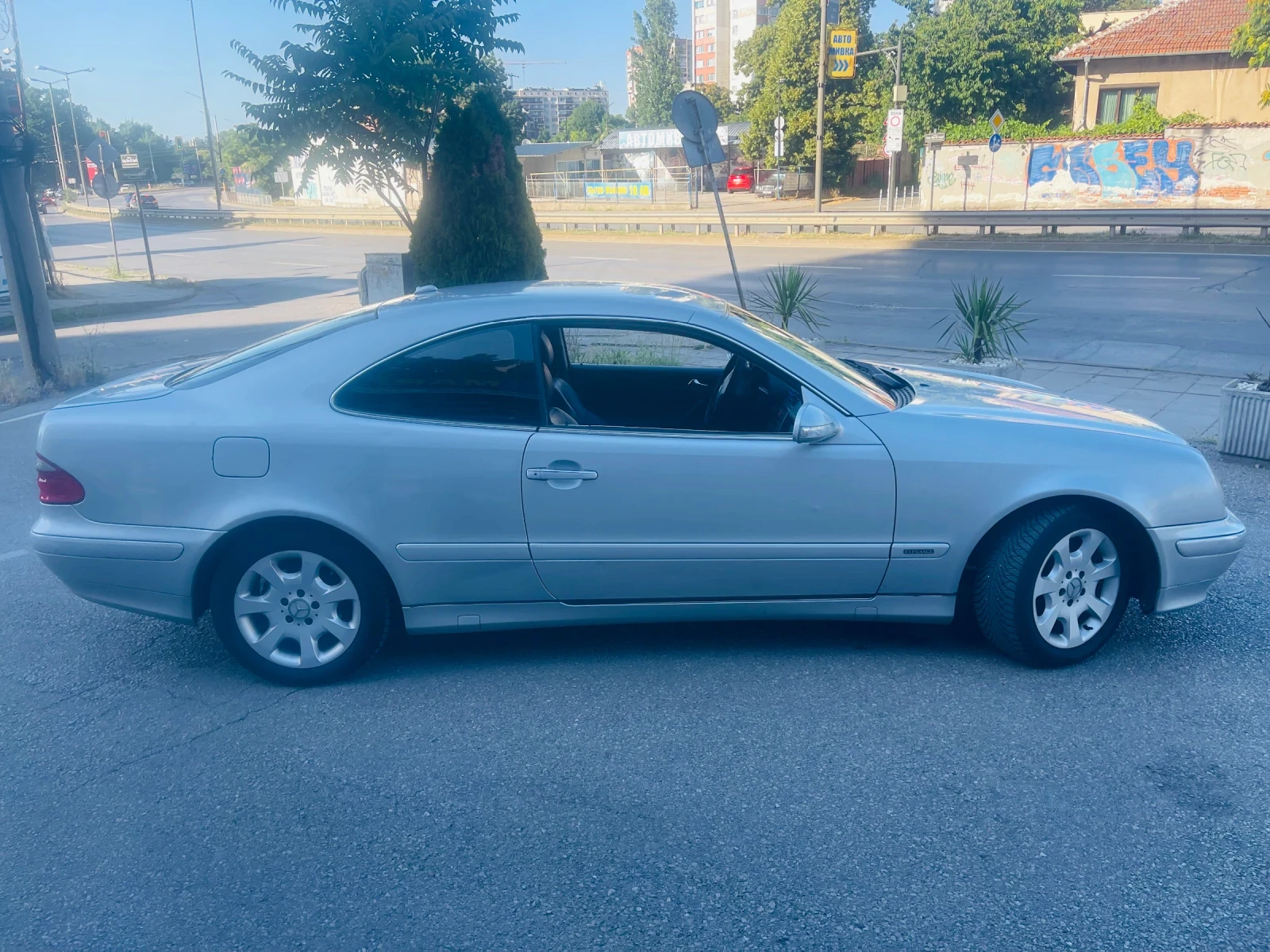 Mercedes-Benz CLK 200 Kompressor 190к.с АГУ АВТОМАТ , снимка 2 - Автомобили и джипове - 55080505