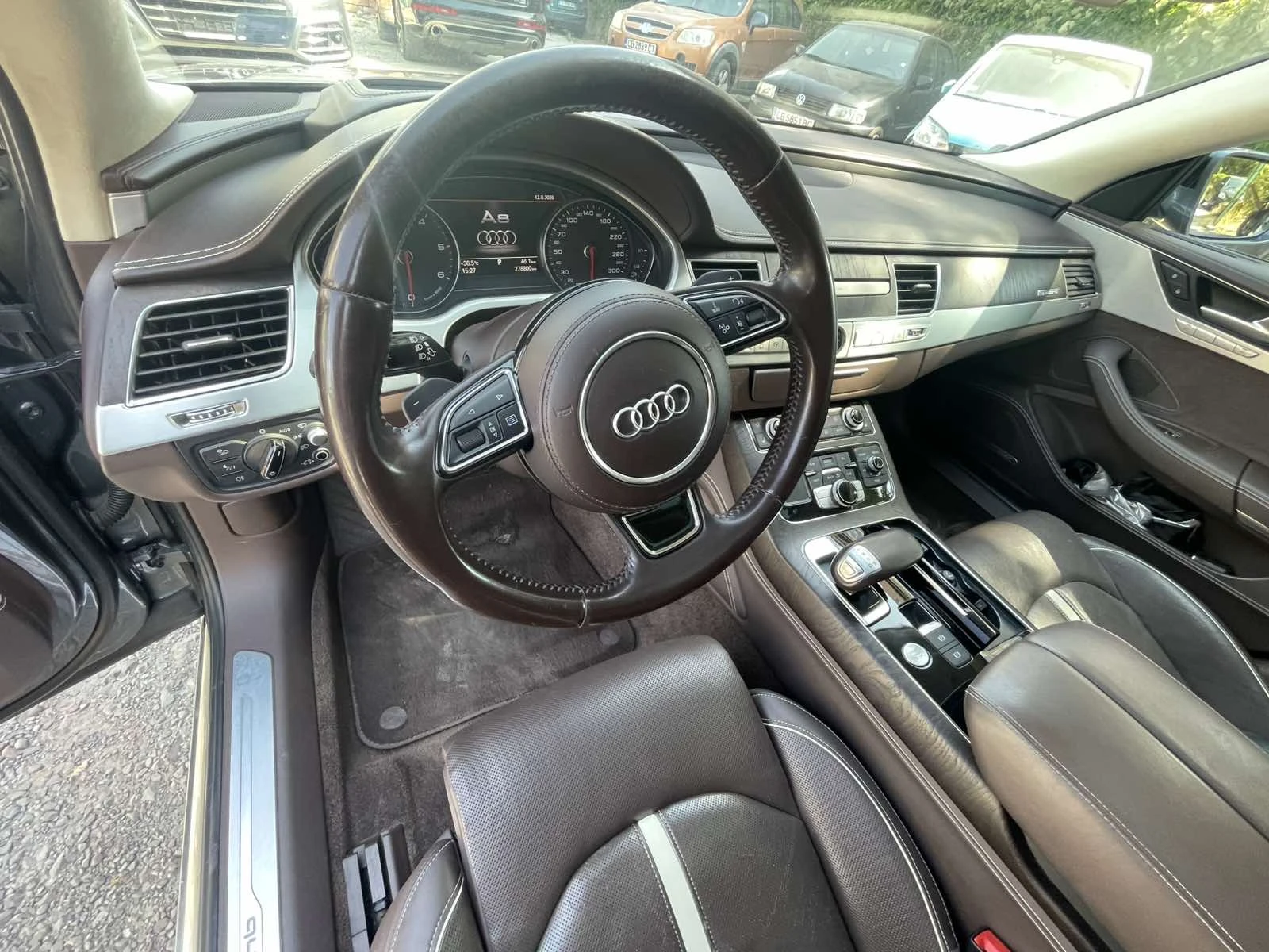 Audi A8 4.2 FULL / MATRIX / NIGHT VISION / HUD / ГЕРМАНИЯ, снимка 9 - Автомобили и джипове - 55673000