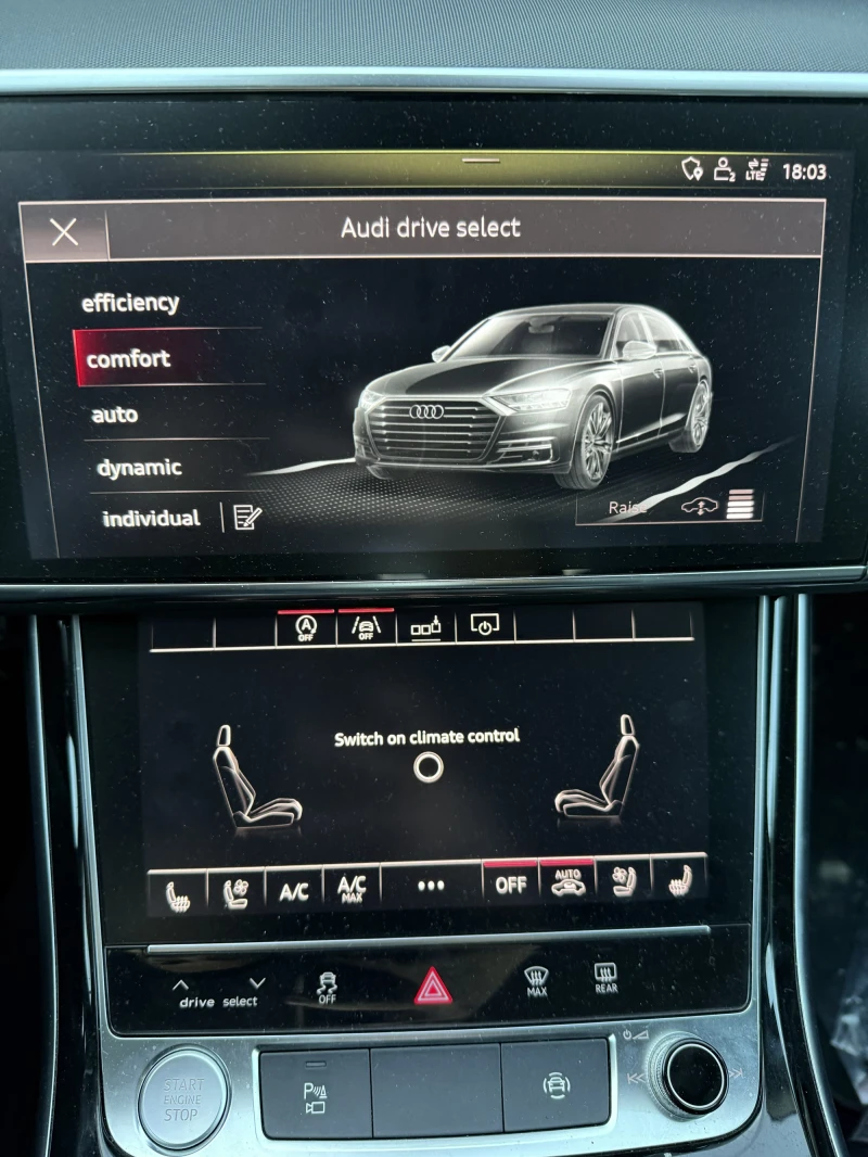 Audi A8 50 TDI / MATRIX / LEASING, снимка 13 - Автомобили и джипове - 52586185