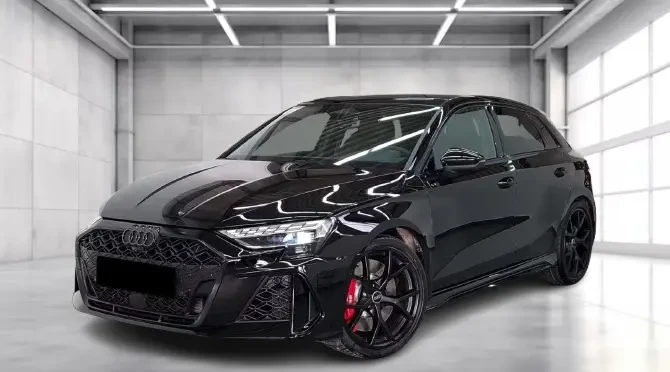 Audi Rs3 Sportback = NEW = Black Optic Plus Гаранция