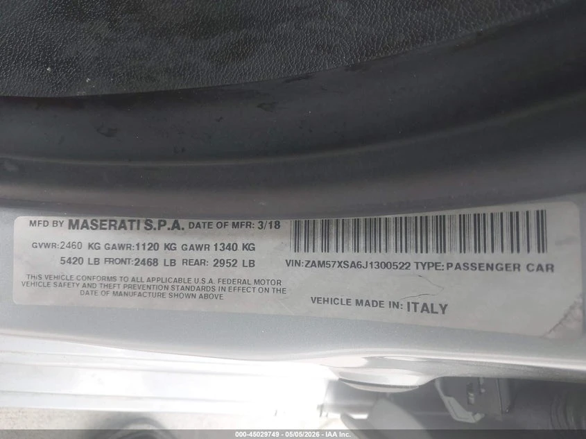 Maserati Ghibli 3.0l, снимка 9 - Автомобили и джипове - 54964778