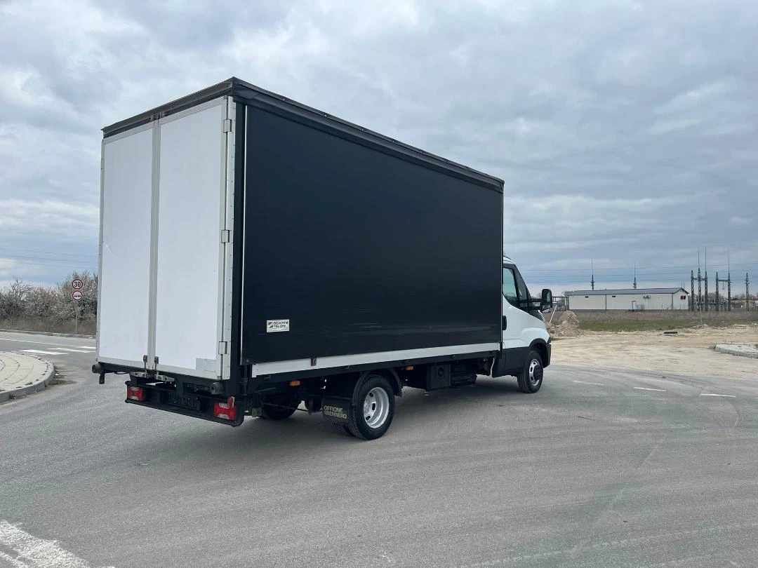 Iveco Daily 35C18 БРЕЗЕНТОВ 3.0L 180KC 7.45М * КЛИМА ПЕРФЕКТЕН, снимка 6 - Бусове и автобуси - 53921549
