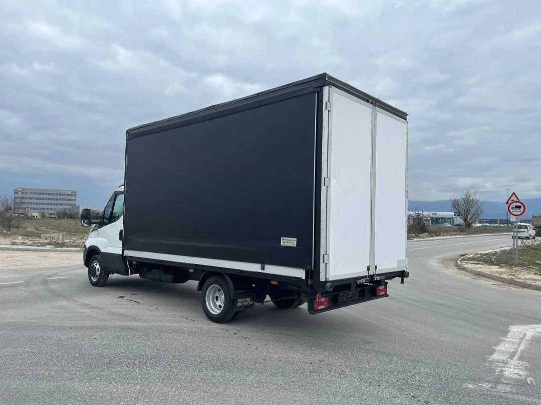 Iveco Daily 35C18 БРЕЗЕНТОВ 3.0L 180KC 7.45М * КЛИМА ПЕРФЕКТЕН, снимка 3 - Бусове и автобуси - 53921549