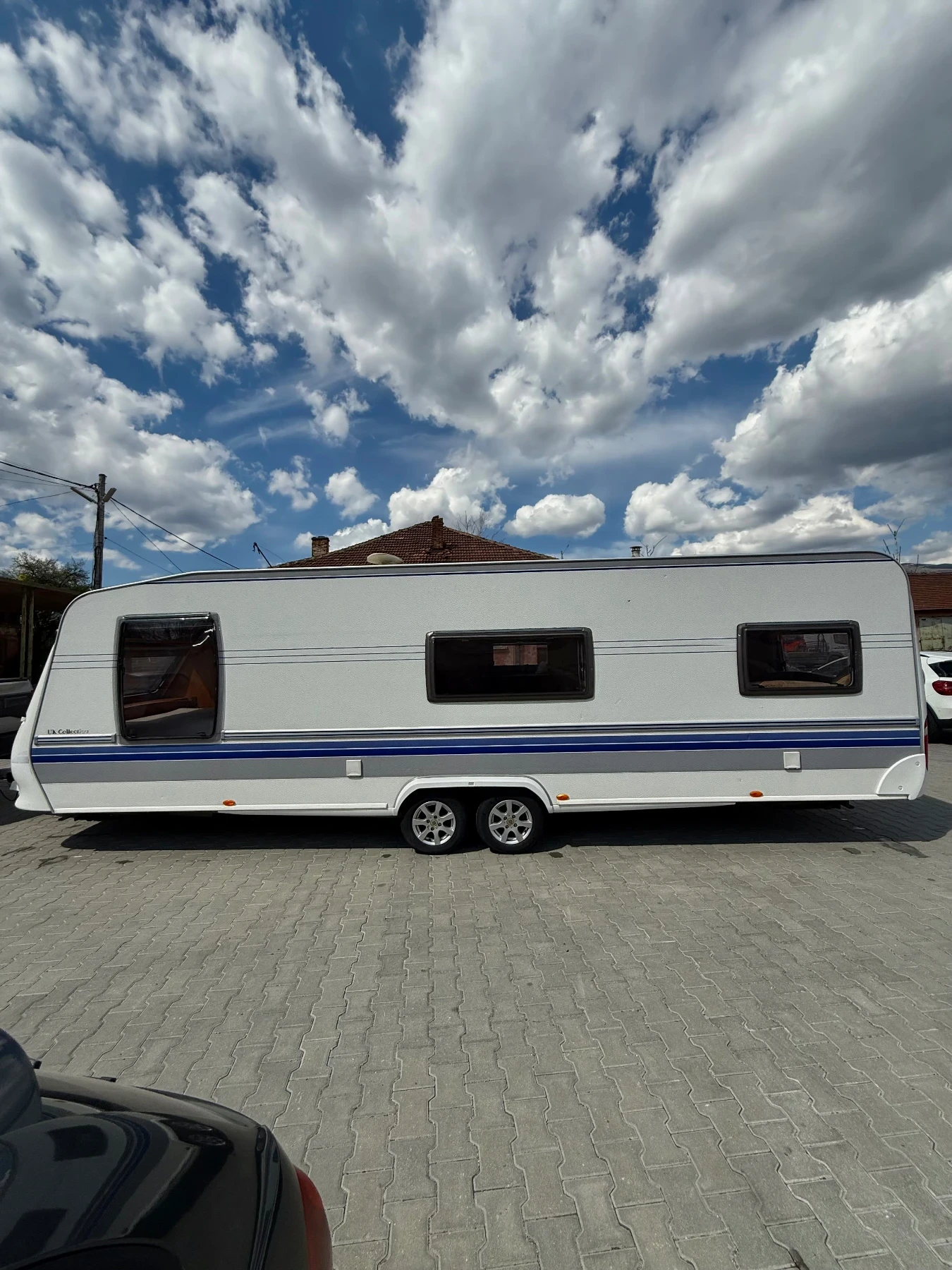 Каравана Hobby Prestige 720 /НОВ ВНОС/ ГОЛЯМ ХЛАДИЛНИК/ БАНЯ И WC - изображение 5