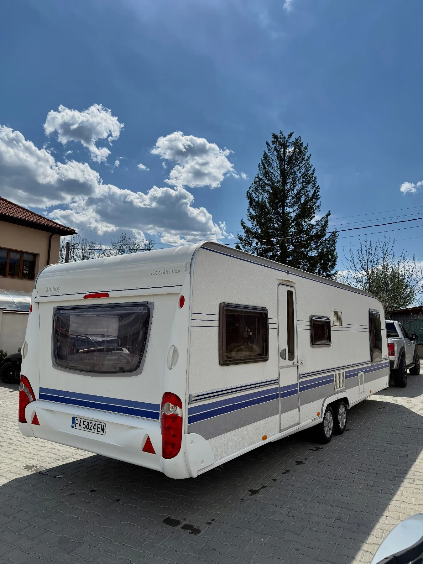 Каравана Hobby Prestige 720 /НОВ ВНОС/ ГОЛЯМ ХЛАДИЛНИК/ БАНЯ И WC - изображение 2