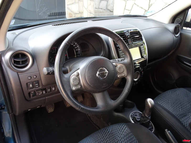 Nissan Micra 1.2 BENZIN NAVI KLIMATRONIK EURO 6, снимка 4 - Автомобили и джипове - 50656473