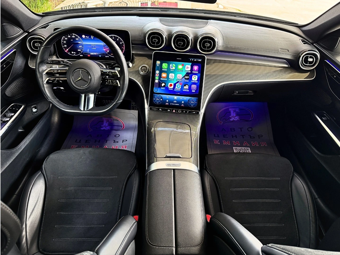 Mercedes-Benz C 300 AMG-line Mild Hybrid, снимка 12 - Автомобили и джипове - 54359265