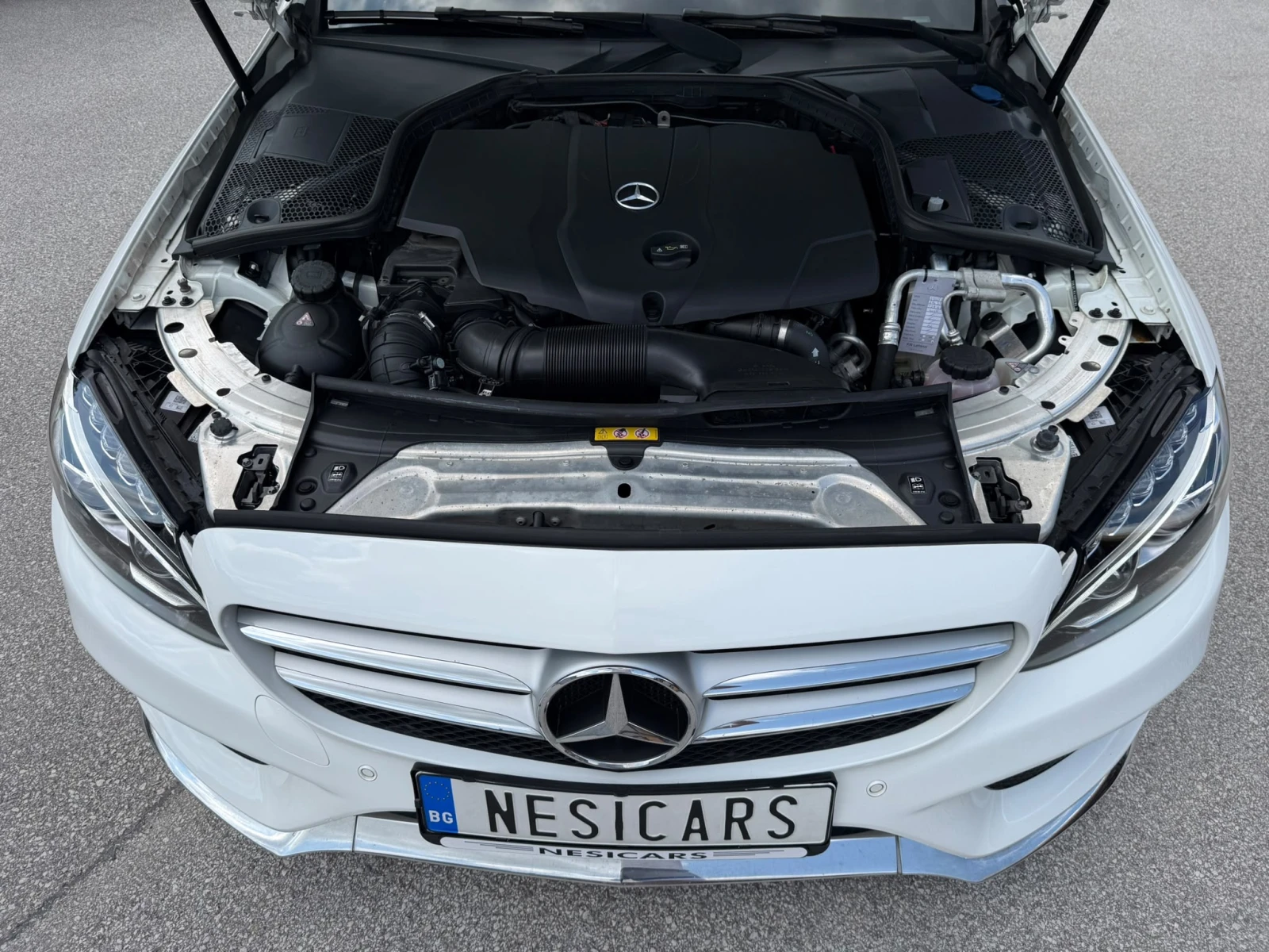 Mercedes-Benz C 220 d AMG 4-MATIC 9G-TRONIC !!! 100% РЕАЛНИ КИЛОМЕТРИ , снимка 8 - Автомобили и джипове - 54788259