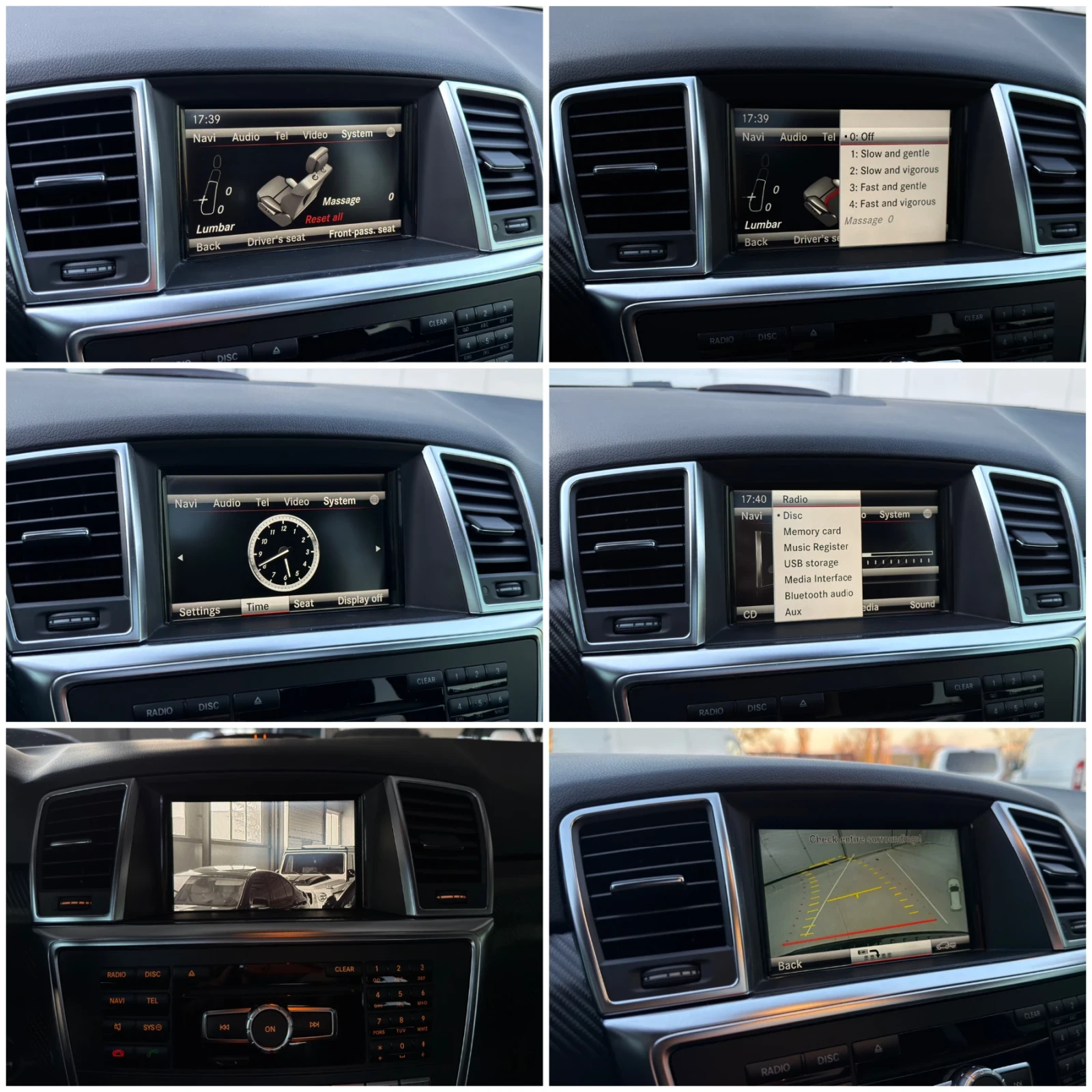 Mercedes-Benz ML 350 AMG/PANORAMA/MASSAGE/NIGHT VISION/DISTRONIC+ , снимка 14 - Автомобили и джипове - 54359093
