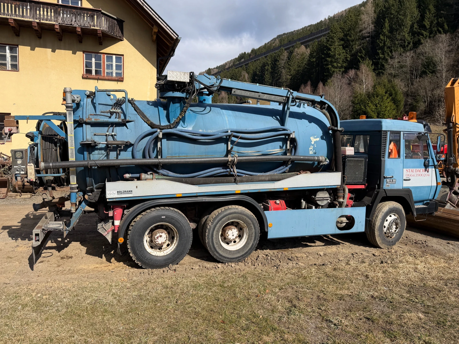 Steyr 32s31 ВОМА, 6х4, 2-Камери, Нов внос, , , снимка 9 - Камиони - 53891105