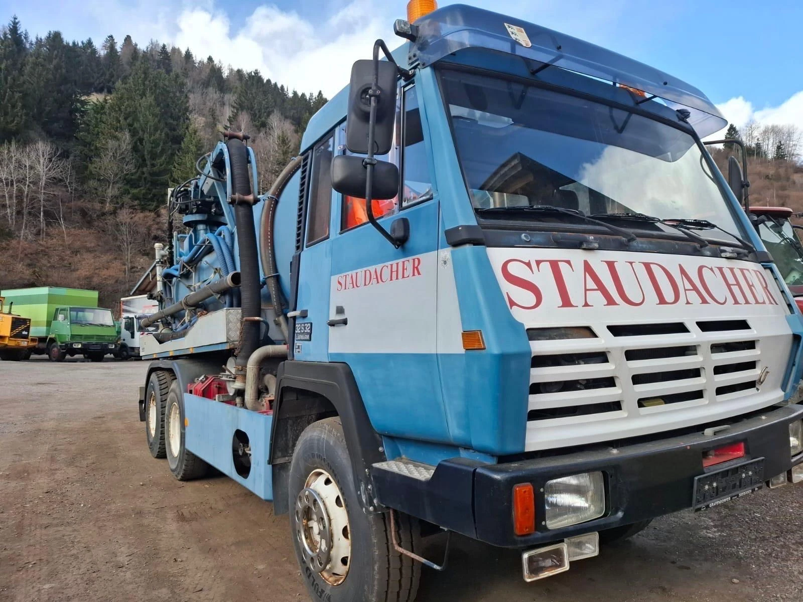 Steyr 32s31 ВОМА, 6х4, 2-Камери, Нов внос, , , снимка 2 - Камиони - 53891105