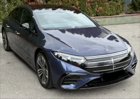 Mercedes-Benz EQS 450+ 4M/AMG/Hyperscreen/360/Маssage/Оперативен лиз, снимка 3