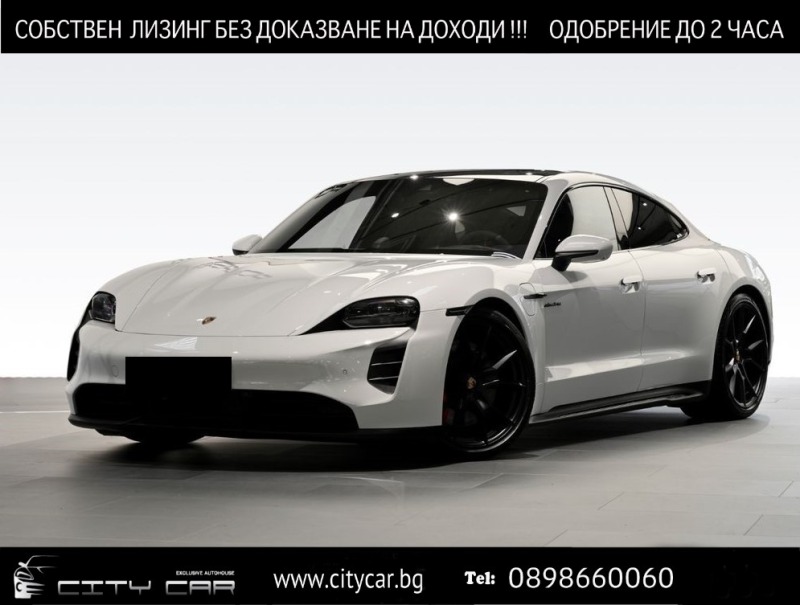 Porsche Taycan GTS/ SPORT CHRONO/ MATRIX/ PANO/ BOSE/ 21/, снимка 1 - Автомобили и джипове - 45624973
