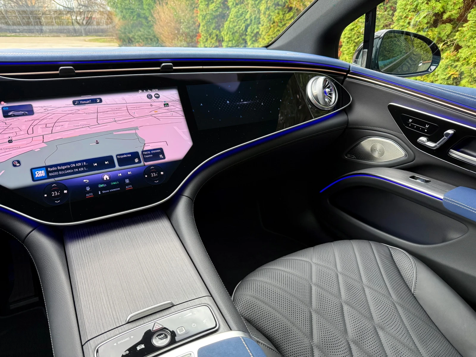 Mercedes-Benz EQS 450+ 4M/AMG/Hyperscreen/360/Маssage/Оперативен лиз, снимка 10 - Автомобили и джипове - 53922190