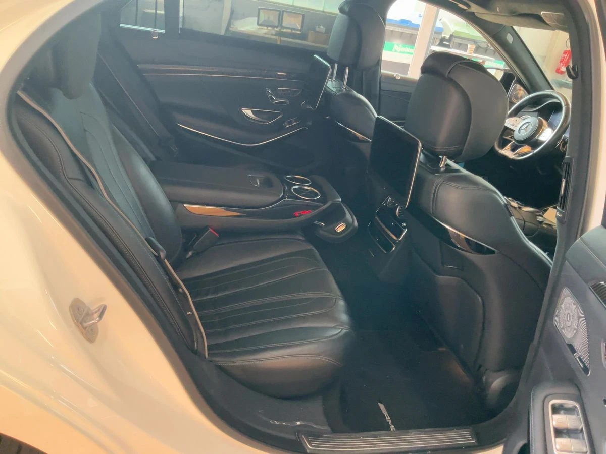 Mercedes-Benz S 400 d 4M Long/AMG Line/Монитори/360/Burmester/, снимка 6 - Автомобили и джипове - 54149844