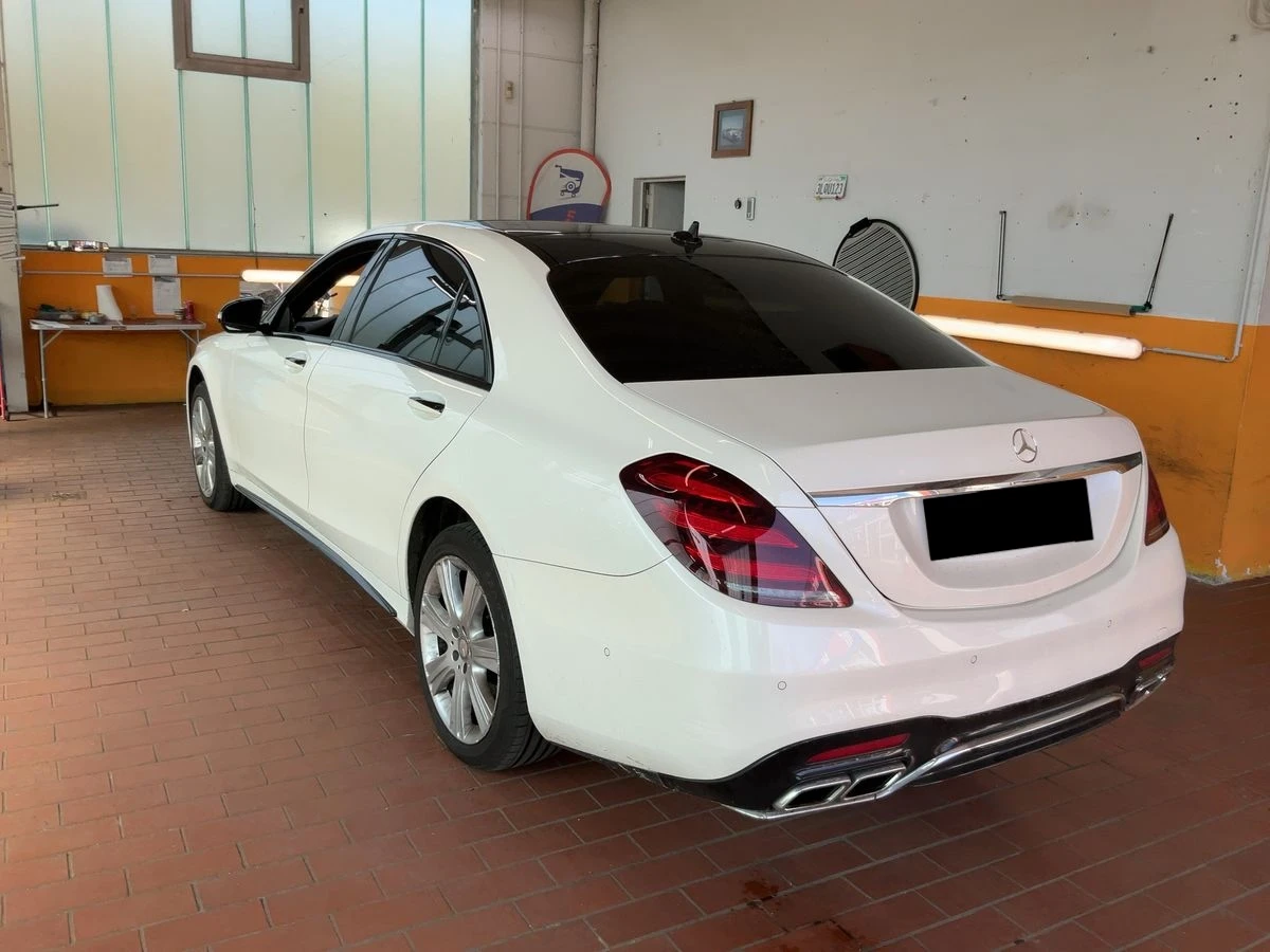 Mercedes-Benz S 400 d 4M Long/AMG Line/Монитори/360/Burmester/, снимка 2 - Автомобили и джипове - 54149844