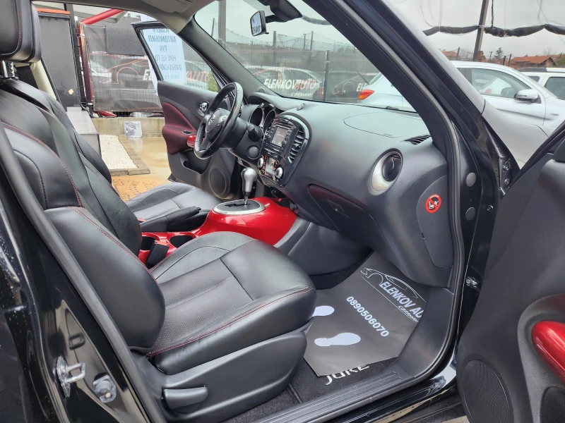 Nissan Juke 1.6TURBO-190к.с 4х4-АВТОМАТИК-ШВЕЙЦАРИЯ, снимка 15 - Автомобили и джипове - 48180288