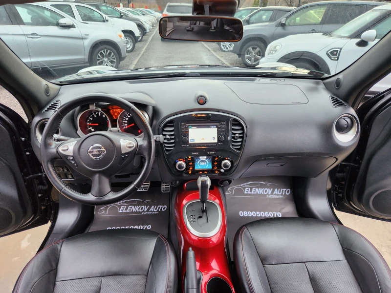 Nissan Juke 1.6TURBO-190к.с 4х4-АВТОМАТИК-ШВЕЙЦАРИЯ, снимка 11 - Автомобили и джипове - 48180288