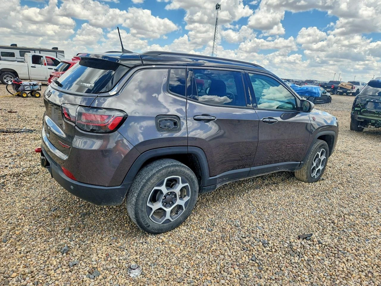 Jeep Compass 2.4l Trailhawk, снимка 3 - Автомобили и джипове - 56058293