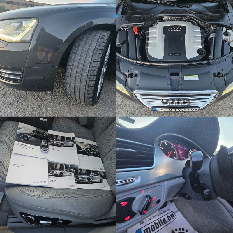 Audi A8 4.2tdi 351ps led ful, снимка 13 - Автомобили и джипове - 46959853