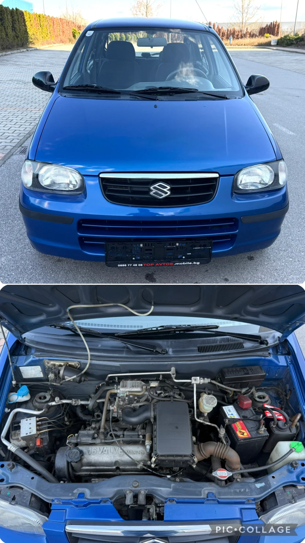 Suzuki Alto 1.1i 16V/4 цил./Климатик/ !!! 35531км !!!, снимка 2 - Автомобили и джипове - 54101644