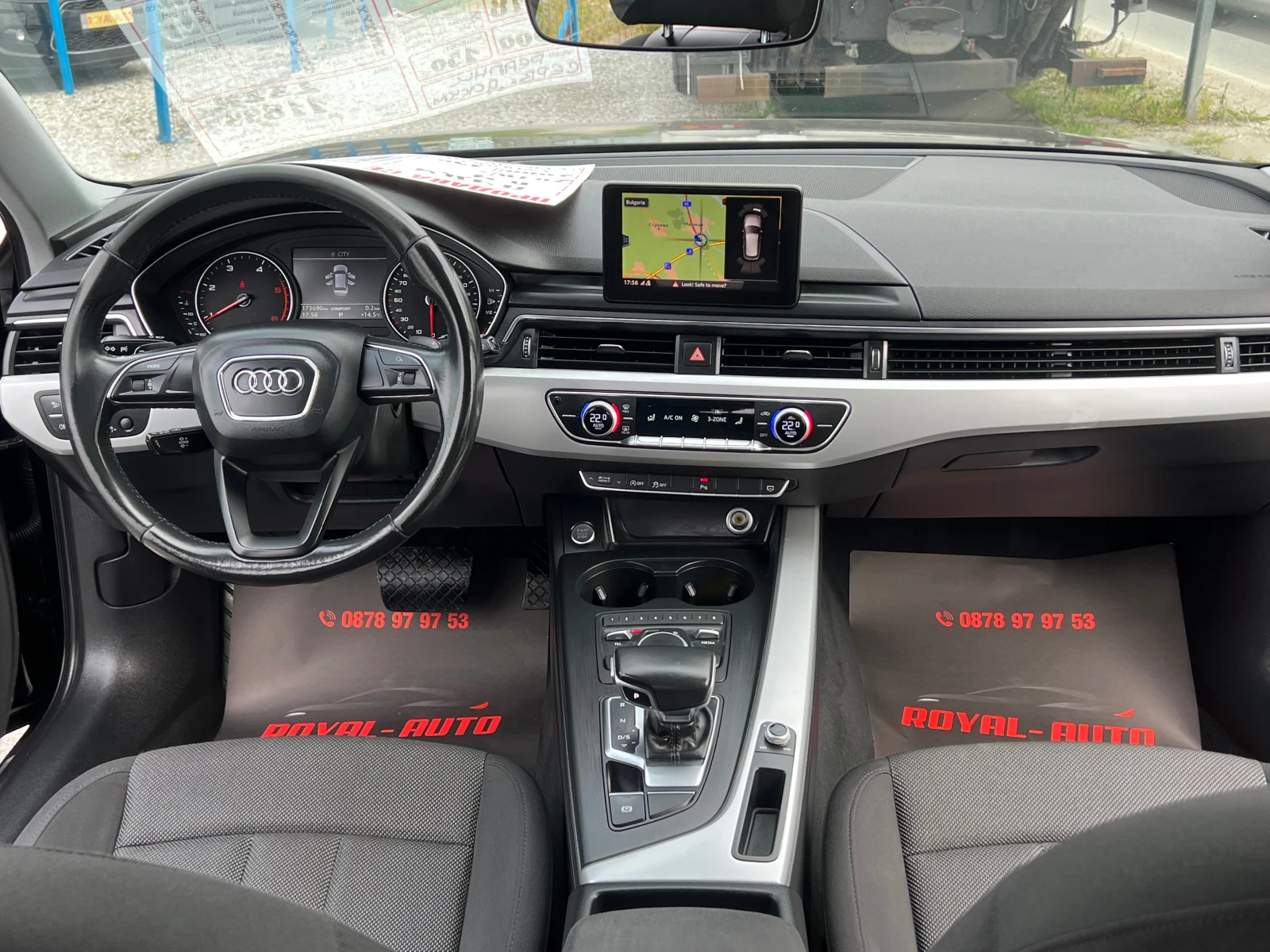 Audi A4 ЛИЗИНГ-АВТОМАТИК-НАВИГАЦИЯ-ТОП, снимка 10 - Автомобили и джипове - 54208058