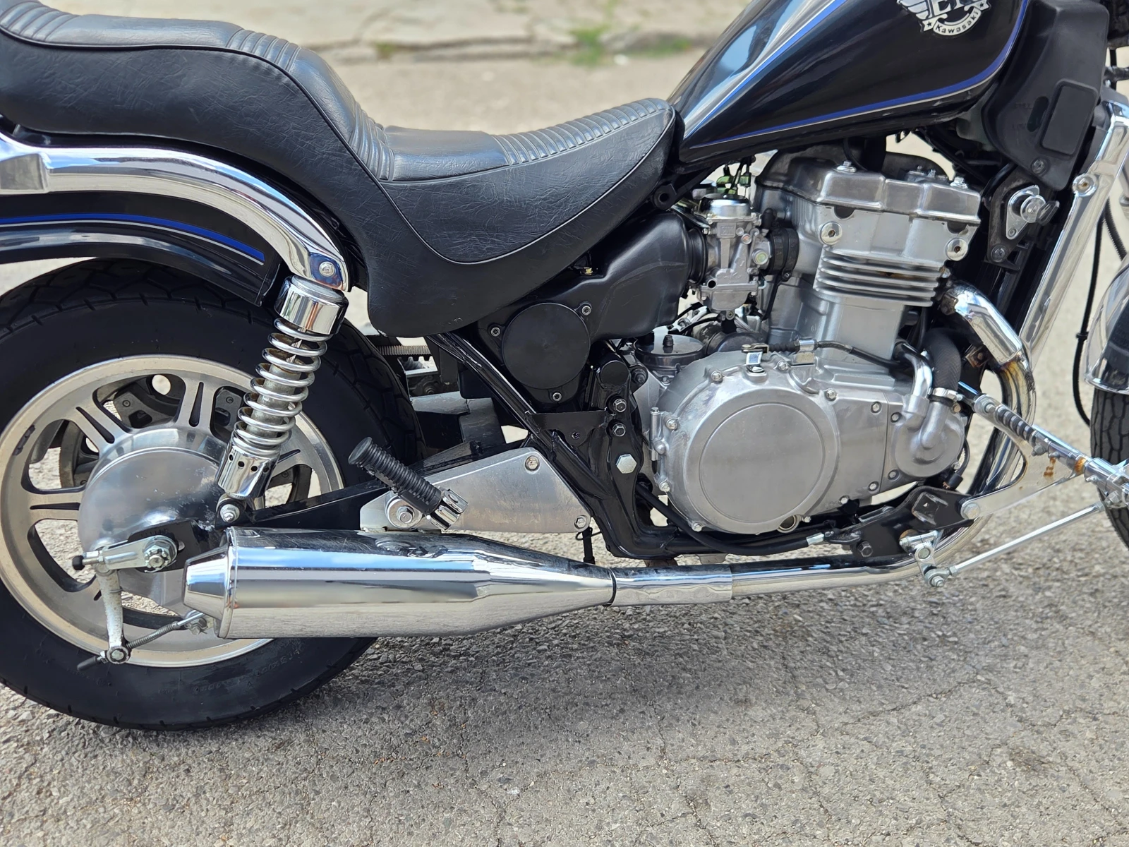 Kawasaki EN 500A 18хил.км. УНИКАЛЕН, снимка 6 - Мотоциклети и мототехника - 55942249
