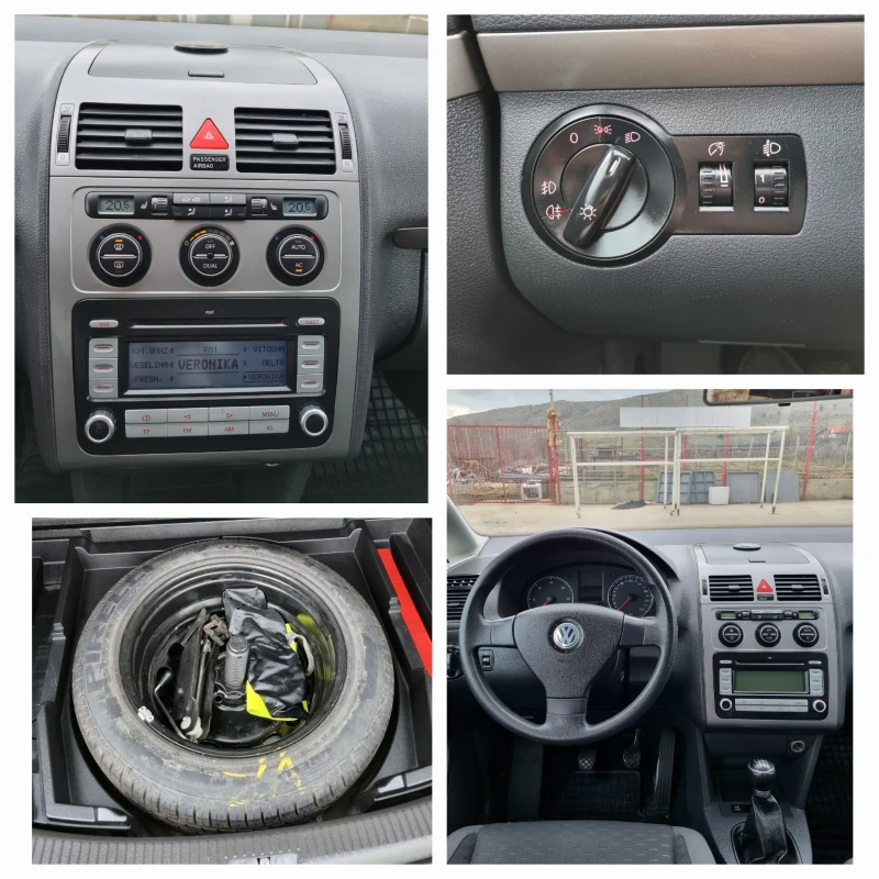 VW Touran 1.9tdi 105к.с, снимка 16 - Автомобили и джипове - 48953841