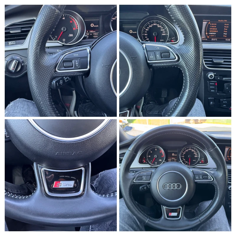 Audi A5 3.0d/S5 SPORT/S-LINE/НАПЪЛНО ОБСЛУЖЕНА///, снимка 14 - Автомобили и джипове - 52709428