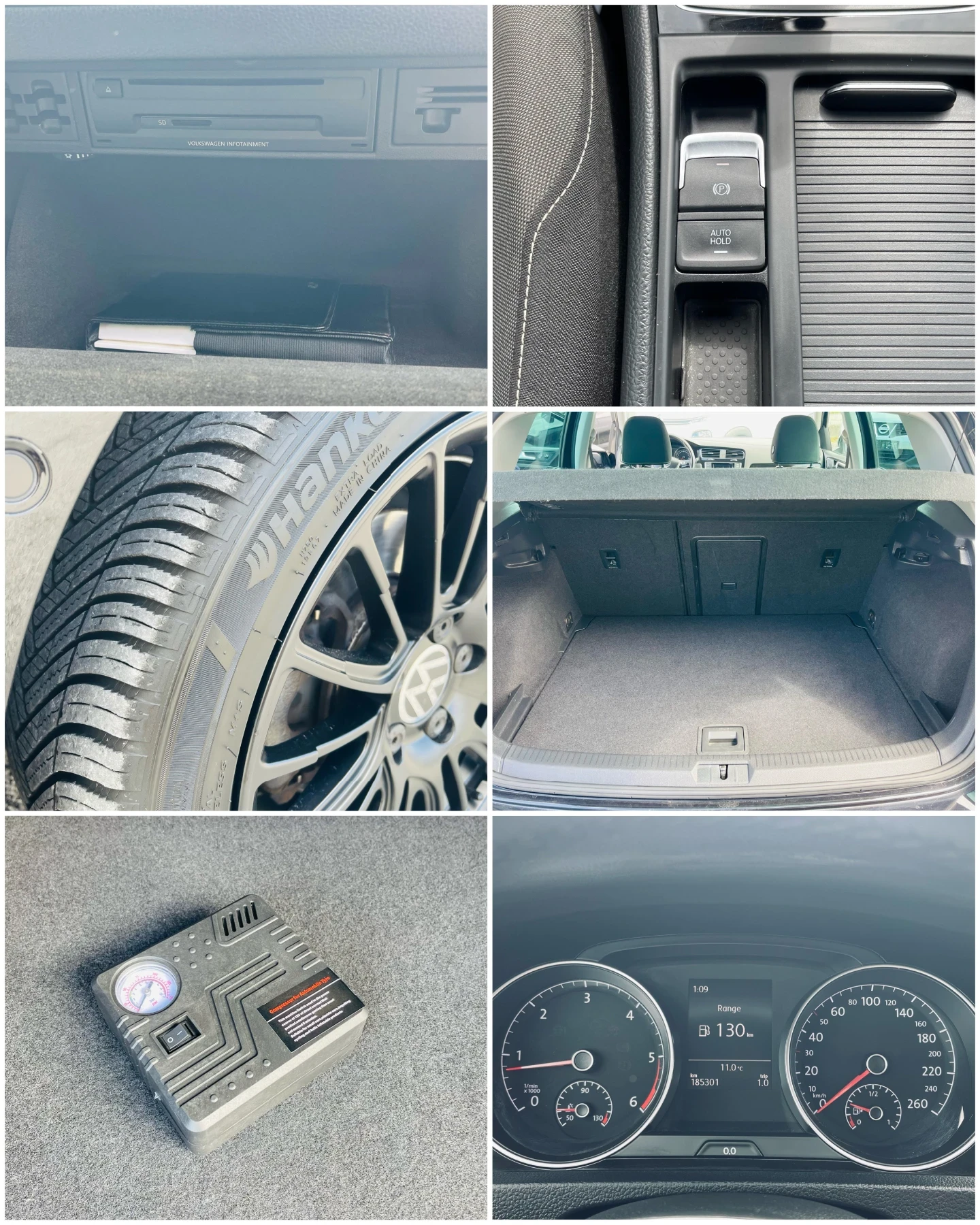 VW Golf 2.0 TDI Highline * Full LED* Сервизна история* , снимка 14 - Автомобили и джипове - 54182192