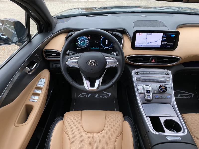 Hyundai Santa fe Plug-in Hybrid* Signature* 55712KM* FULL* 4WD* , снимка 11 - Автомобили и джипове - 52573878