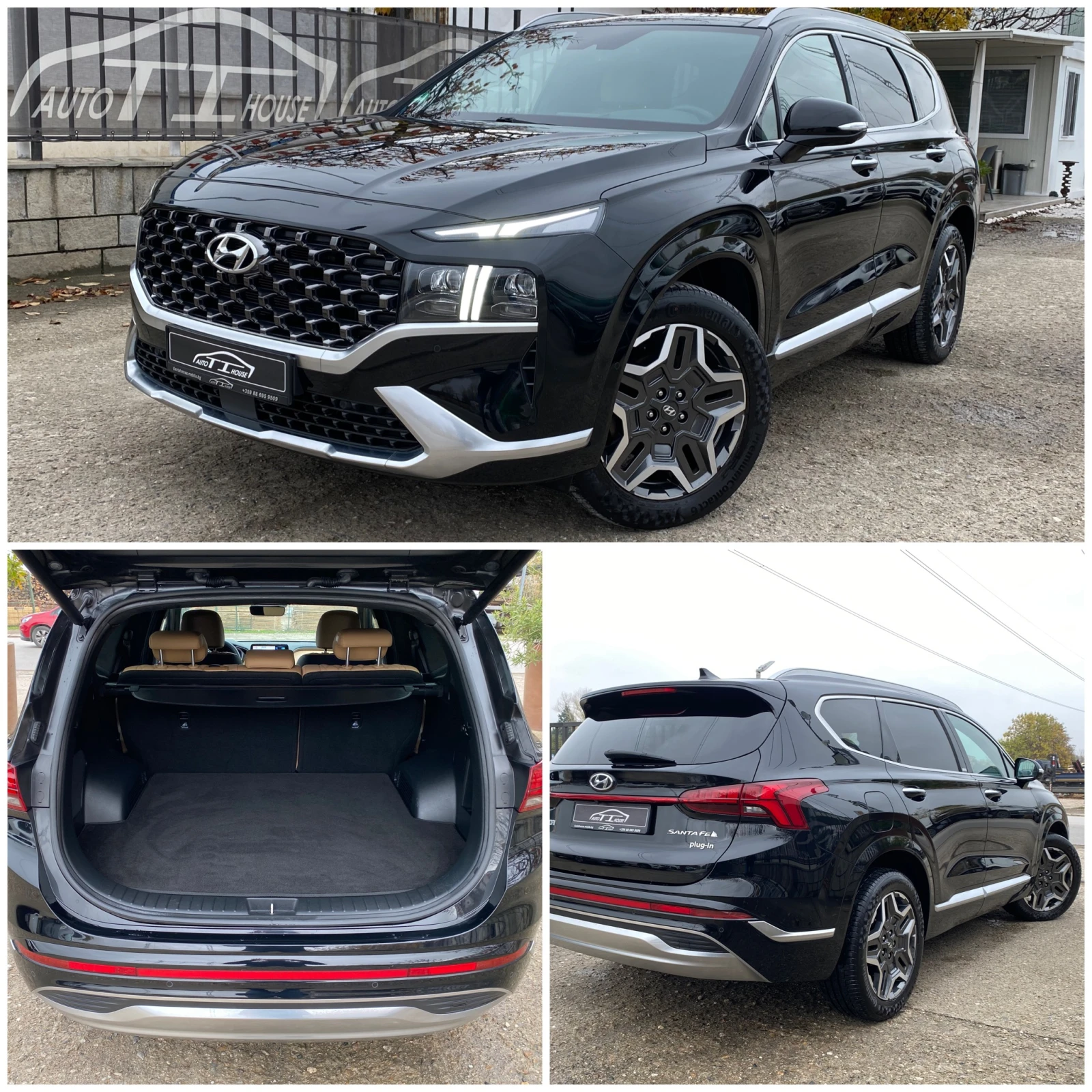 Hyundai Santa fe Plug-in Hybrid* Signature* 55712KM* FULL* 4WD*  | Mobile.bg   17