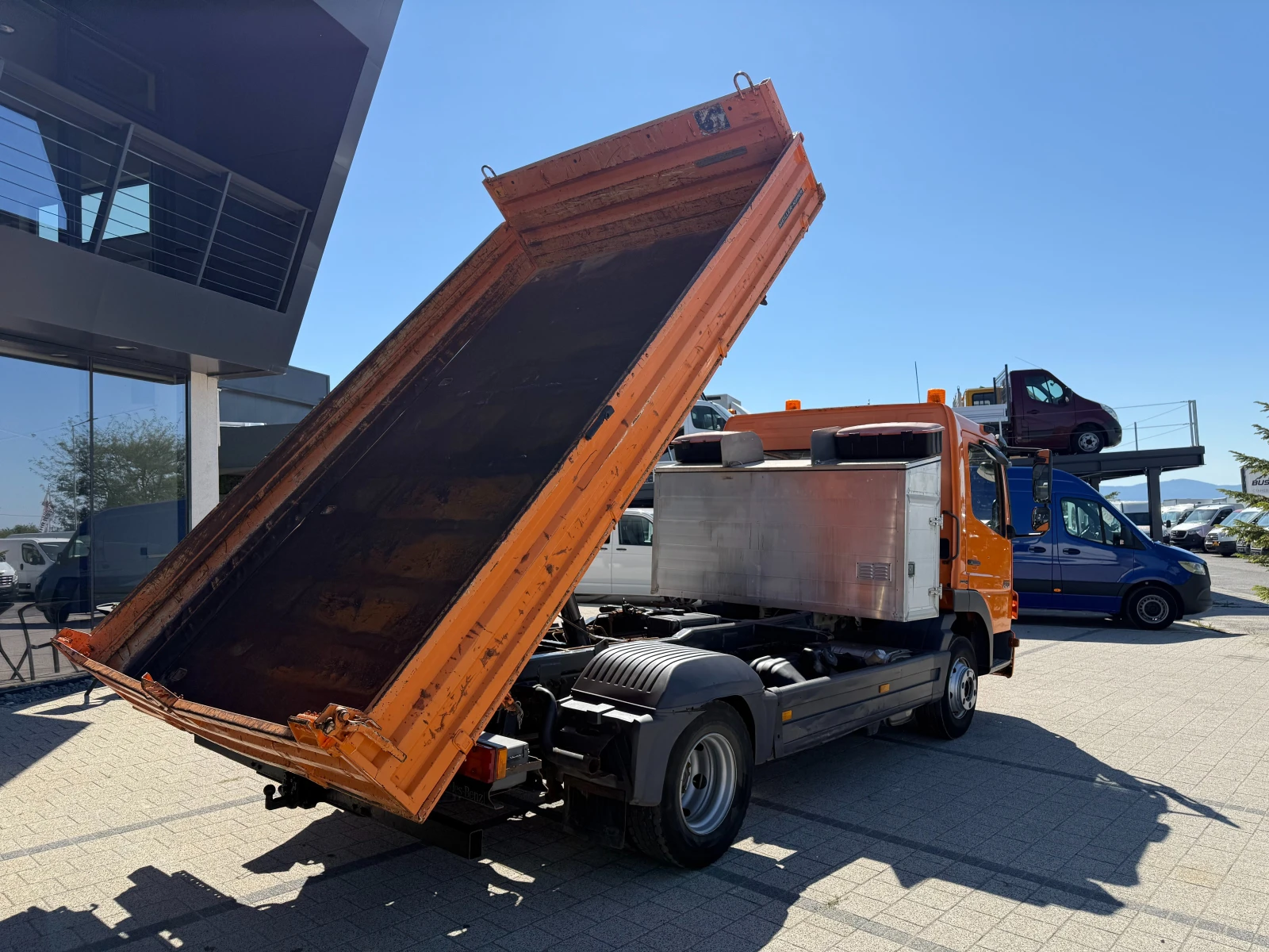 Mercedes-Benz Atego 822 3.80м. х 2.36м. 3-местен  - изображение 9