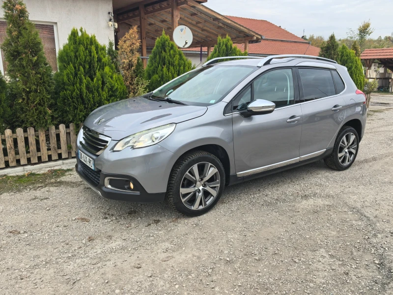 Peugeot 2008 1.6hdi ALLURE ПЕРФЕКТЕН, КОЖА, ПАРКТРОНИК , снимка 5 - Автомобили и джипове - 52282525