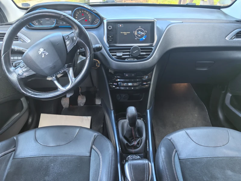 Peugeot 2008 1.6hdi ALLURE ПЕРФЕКТЕН, КОЖА, ПАРКТРОНИК , снимка 14 - Автомобили и джипове - 52282525