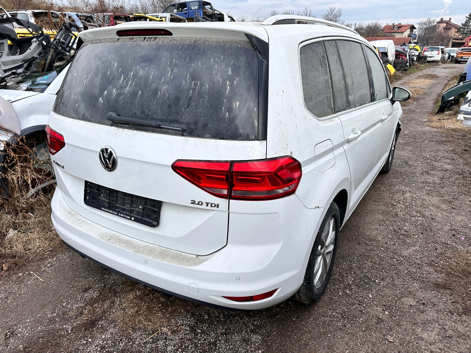 VW Touran 2.0TDI,150кс.,2018г,DFG - изображение 4