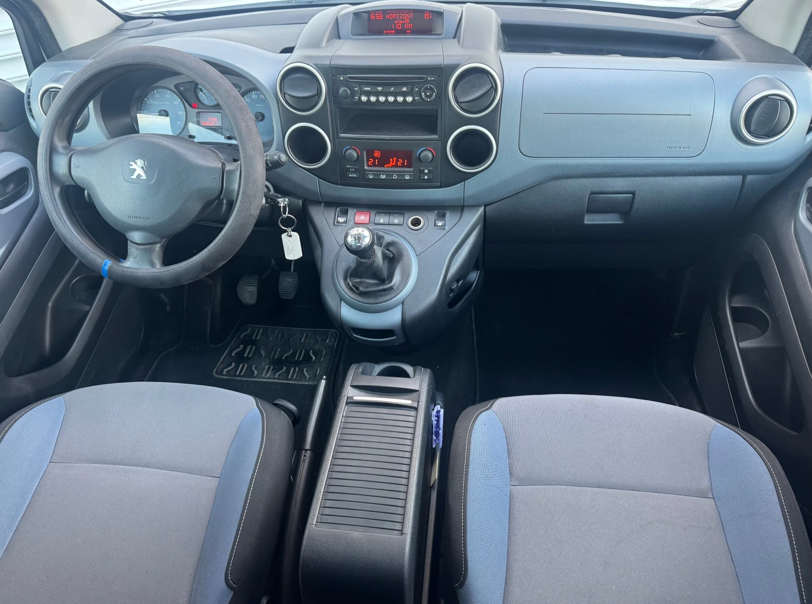 Peugeot Partner 1, 6hdi 92ps, family, клима, борд, темпо, мулти, б, снимка 12 - Автомобили и джипове - 53991949