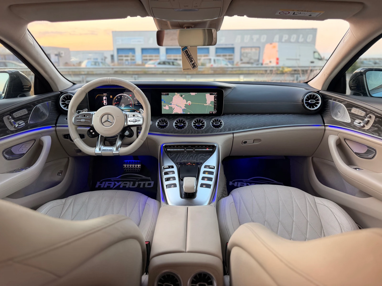 Mercedes-Benz AMG GT 43= V6-Biturbo= 4Matic+ = Soft Close= Distronic= 3, снимка 10 - Автомобили и джипове - 55659825