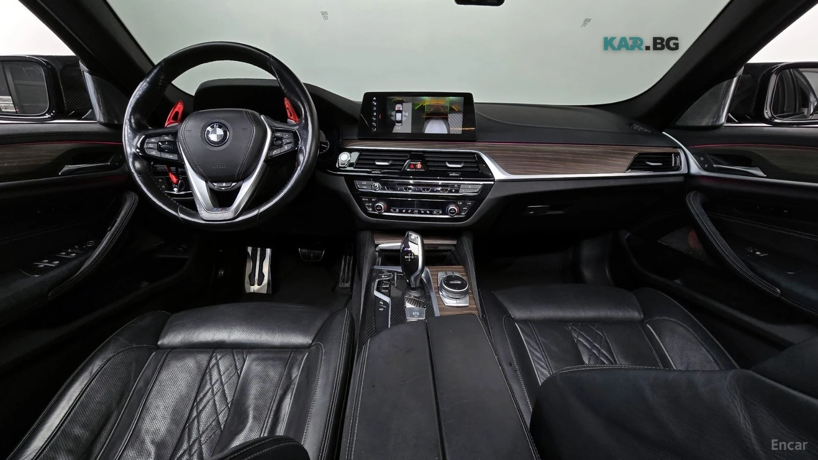 BMW 530 XDRIVE* MSPORT* КОЖА* ОБДУХВ* 360* ПАНО* HEAD UP, снимка 7 - Автомобили и джипове - 55707737